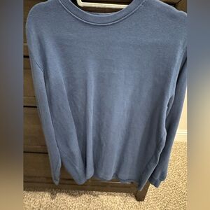 Never worn The North Face Blue Crewneck Sweater Soft Knit Casual